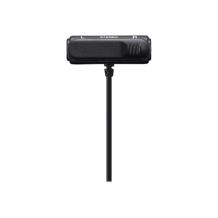 Sony Pro Wired Electret Condenser Microphone, Black