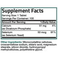 thumbnail image 4 of Bronson Selenium 50 Mcg., 100 Tablets, 4 of 4