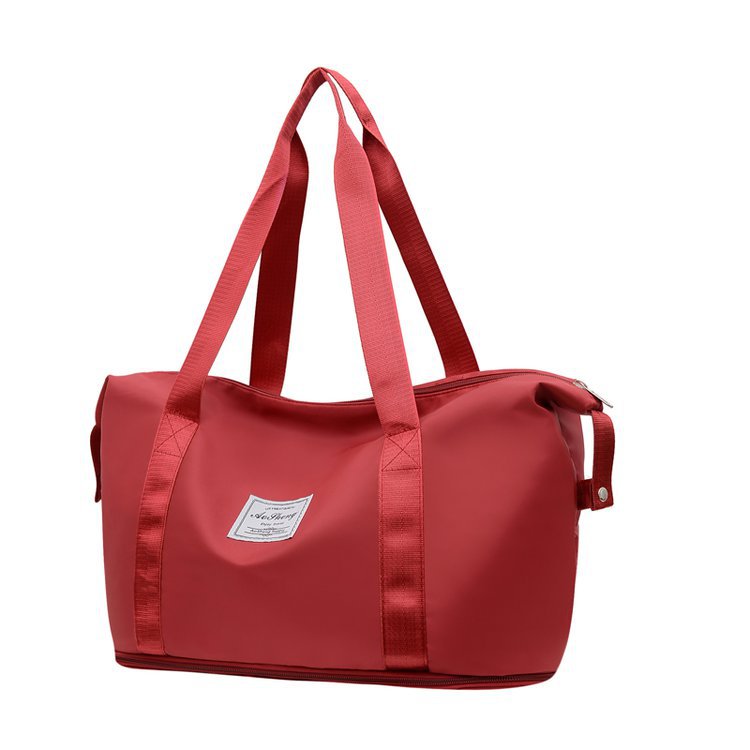 Women Duffle Bags Sports Bag Gym Outddor Handbags Gym Bag,Red