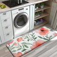 thumbnail image 3 of Pioneer Flower Floral Print Pattern Kitchen Rug Mat,Kitchen Runner Rugs Non Skid Washable,Decorative Kitchen Floor Mats for Kitchen,Sink,Laundry,17"x47.2", 3 of 7