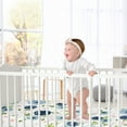 thumbnail image 3 of Sweet Jojo Designs Watercolor Floral Blue Pink White Fitted Crib Sheet, 3 of 6