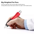 thumbnail image 3 of Stylos à Gros Gras, Poignée Grand Renforce les Muscles 5 Pcs Stylos à Bille Gros Gras Rouges pour l'Arthrite, 3 of 8