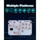 thumbnail image 4 of 16 Teclas Arcade Joystick Controlador Sin Palanca Fight Sticks para PC///Switch/Steam Game Keyboard Hot Swap SOCD, 4 of 9
