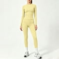 thumbnail image 2 of Workout Sets for Women Quick-Dry Long Sleeve Yoga Set 2 Piece Activewear for Gym, Workout and Running 12 Xl, 2 of 5
