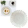 thumbnail image 2 of Hilingoto Woven Insulation Mat Table Mat Off-White 30Cm, Coasters Promotional Sales, Kitchen Mat, 2 of 7
