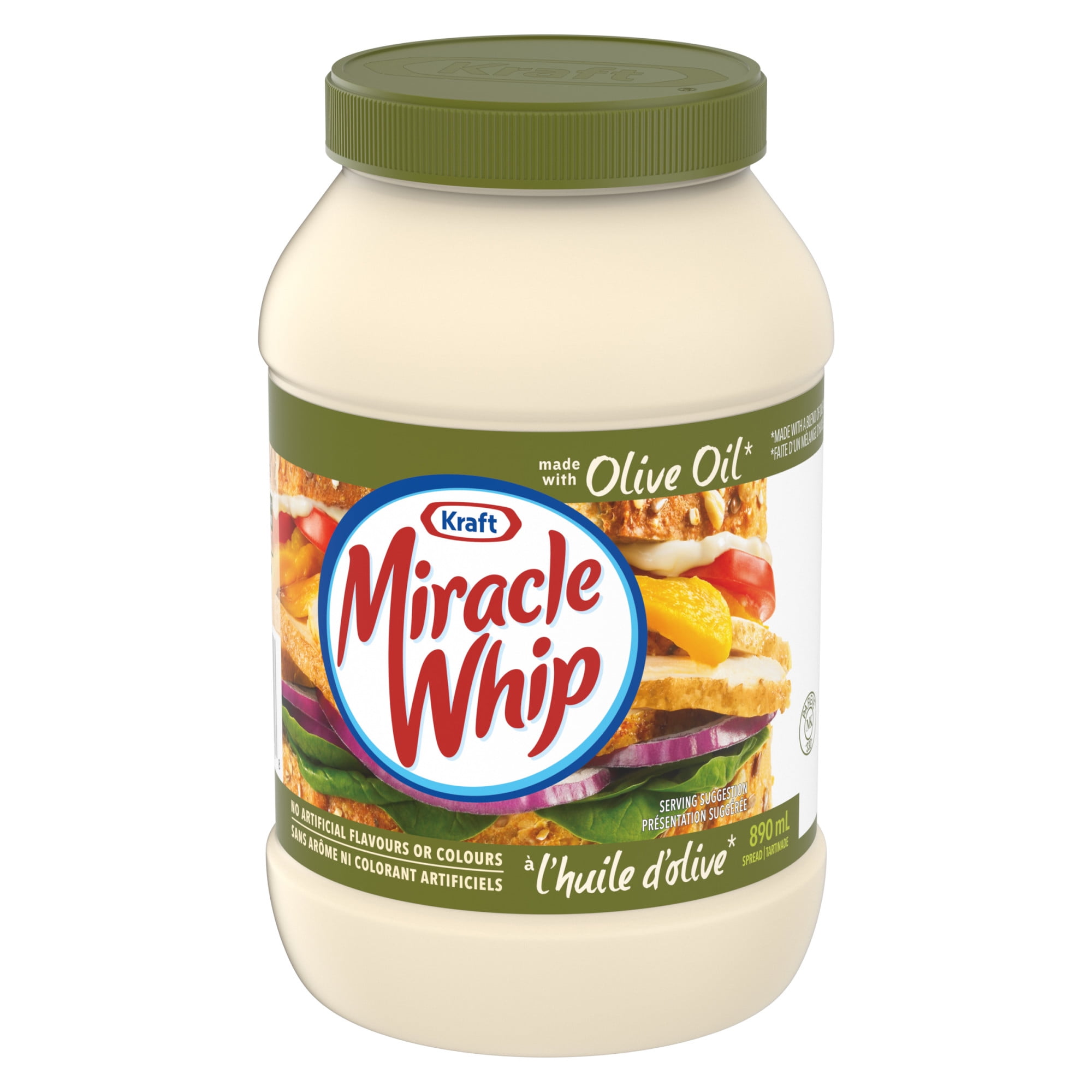Miracle Whip Olive Oil Spread