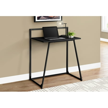 UPC: 0680796048686 | COMPUTER DESK – 30 L / JUVENILE BLACK / BLACK METAL