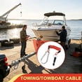 thumbnail image 6 of CZSCPDAW Stainless Steel Trailer Breakaway Cable with Coiled Spring, Carabiner and Pull Pin for RVs and Boats, 6 of 7
