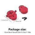 thumbnail image 3 of Ounissouiy RC Car Gearbox Case Professional Gear Box Part Accesorios de actualización Cajas de cambios Kit de montaje Reemplazo para D12 Red Type2 NO2 Ounissouiy FN001493-01, 3 of 6