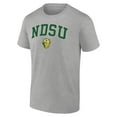 thumbnail image 2 of Men's Heather Gray NDSU Bison Campus T-Shirt, 2 of 3