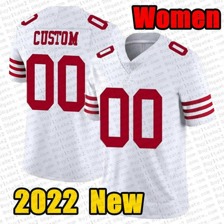 NFL_Jerseys 01E Jersey San Francisco''49ers''MEN''NFL'' Nick Bosa Jimmy  Garoppolo White Rush 