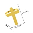 thumbnail image 2 of unbranded 6Ud Para Servilletas Con De Cruz Para De En Bodas, 2 of 8