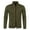 Army Green, variant on Futezty Light Fleece Jacket for Men Full Zip Lightweight Stand Collar Soft Warm Windproof Casual Coats
