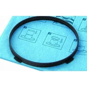 Stanley 25-1201 Reusable Blue Cloth Filter with Clamp Ring for 1-5 Gallon Wet/Dry Vacuums, 1 Pack
