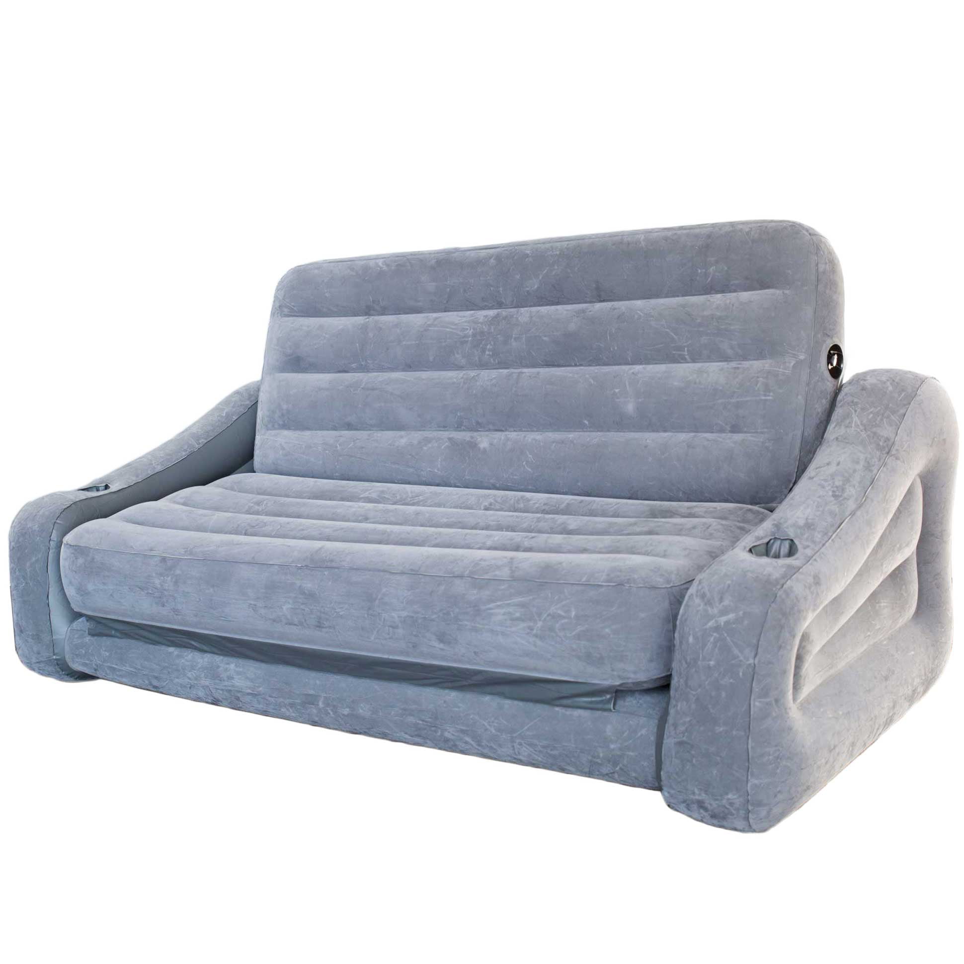 Sofa Couch And Queen Air Mattress Futon, Intex Pull Out Sofa Tesco
