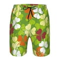 thumbnail image 4 of Kll St. Patrick'S Day3 Men'S Casual Summer Beach Shorts Hawaiian Shorts With Pockets-Large, 4 of 9
