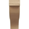 thumbnail image 2 of Ekena Millwork 2"W x 6"H x 24"L Garner Woodgrain TimberThane Rafter Tail, Primed Tan, 2 of 6