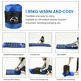 thumbnail image 5 of JIAN YA NA Cold Weather Sleeping Bags for Adults, Rectangular Single Sleeping Bag with Two-Way Zipper,  5°F - 50°F, Ideal for Camping, Hiking, Outdoor, Travel (Navy Blue, Left Zipper), 5 of 8