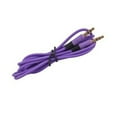 thumbnail image 2 of NUZYZ 3 5mm auxiliary AUX male to male stereo audio cable for PC MP3 car, 2 of 5
