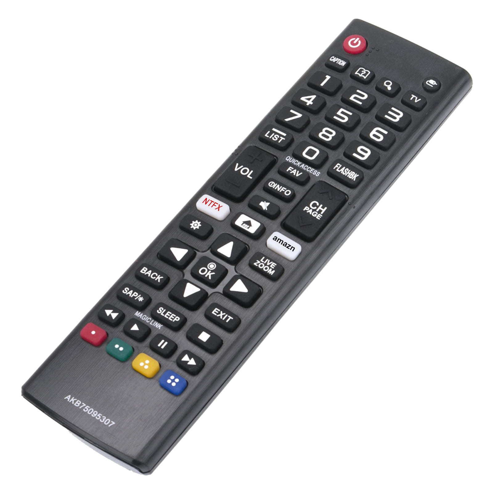 Replacement Remote Control For LG 4K TV Models (65UK6300PUE, 43UJ6300, 55UJ6300, Etc.) - IR, No Programming Needed