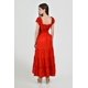 thumbnail image 3 of Vestido maxi campesino Roman Fashion /Juvenil, 14646 (Rojo) rojo M, 3 of 5