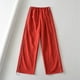 thumbnail image 1 of Pantalones deportivos de secado rápido de pierna recta, pantalones anchos de cintura alta informales finos para mujeres europeas y americanas, 1 of 6
