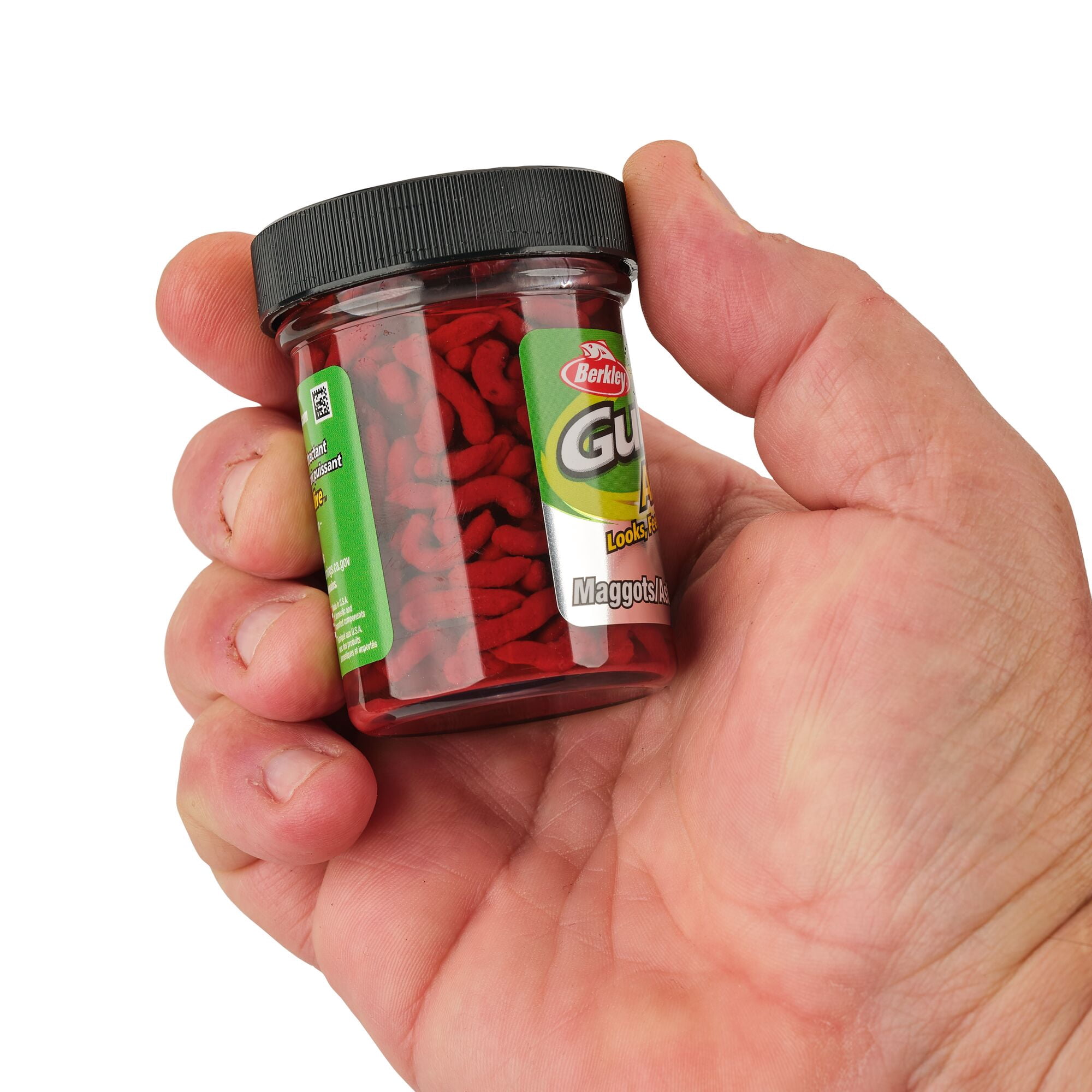 Berkley Gulp! Alive!® Maggots, Worms, Red Wiggler (1 Count)