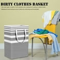 thumbnail image 3 of CUBIERTOS DEL ORGANIZADOR LAVERÍA LA LAVERA CASO Ropa Sucia 75/100l Plegado Pie Impermeable Con para Baño Baby Room, 3 of 8
