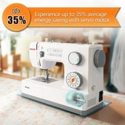 FEIYUE FYe350 Beginner Sewing Machine with Multiple Needle Positions, Energy Saving Servo Motor, 23 Built-in Stitches, Heavy Duty & Portables, Factory Serviced