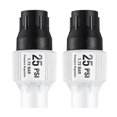 thumbnail image 1 of 2 Pack 25Psi Drip Irrigation Pressure Regulator Kit, Water Backflow Preventer for 3/4Inch Garden/Fau, 1 of 5