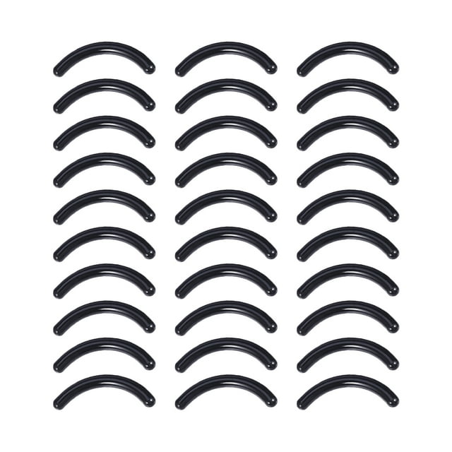 Miangastore 200pcs Eyelash Curler Refills Silicone Eyelash Curler Pads Replacement Strips