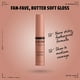thumbnail image 1 of NYX Butter Gloss Profesional sin pegajosidad - Madeleine (nude de tono medio), 1 of 2