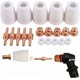 thumbnail image 2 of 100 PCS Plasma Tip Electrode, Compatible with LG-40 PT-31 CUT40 CUT50 Plasma Cutter, 2 of 5