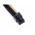 thumbnail image 4 of Cable Externo de Alimentación PCIE-6pin a PCIE-6pin(250mm) Bicolor- Negro y Dorado, 4 of 7