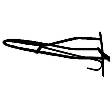 UPC: 0754888042088 | Intrepid International 216085 Wall Mount Saddle Rack  Black