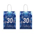 thumbnail image 3 of YAHAFEPY 20Pcs 30th Happy Birthday Party Bags, Party Favor Bags,Birthday Party Decorations, With Handles Favor Bags Candy Gift Bags for Adults BoyorGirls Birthday Party, 3 of 7