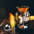 thumbnail image 4 of Sturdy Nonrust Steel Whiskeys Ice Fast Freezing Cooling Stone for Alcoholic Drinking Sphere Shape Rustproof, 4 of 9