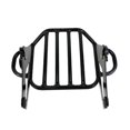 thumbnail image 4 of Portaequipajes para motocicletas,Portaequipajes desmontable personas en acero inoxidable,Portaequipajes trasero para motocicleta de fácil instalación,Accesorios para Negro, 4 of 8