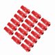 thumbnail image 4 of Tornillo para rueda de coche, tuerca de aluminio para rueda de carreras M12 x 1,5 (rojo), 4 of 14