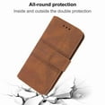 thumbnail image 3 of Nalacover for Samsung Galaxy A53 5G,  Crossbody Handbag Phone Case with Wallet Shoulder Strap Flip Magnetic Kickstand PU Leather Card Slots Case for Samsung Galaxy A53 5G, Brown, 3 of 6
