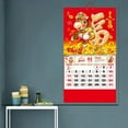 thumbnail image 4 of 2026 Year of the Horse Calendar Chinese Lunar Calendar Wall Scroll for Home, Office, Restaurant Decor Monthly Planner & Feng Shui Gift, 4 of 7