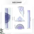 thumbnail image 3 of Plastic Centimeter Scale Ruler For Measurement Artist Designer Color Random, 3 of 9