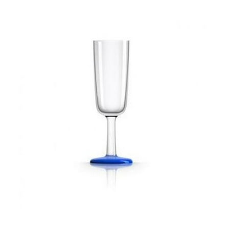 

MARC NEWSON PM833 Flute Glass - Klein Blue Nonslip Base - Pack of 4