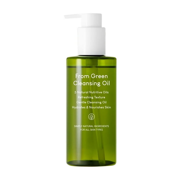 JENIKR 200Ml Cleansing Oil Facial Makeup Remover Mild Cleansing Oil Quick Cleansing Remover Effective Cleansing Oil Personal Skin Care Green