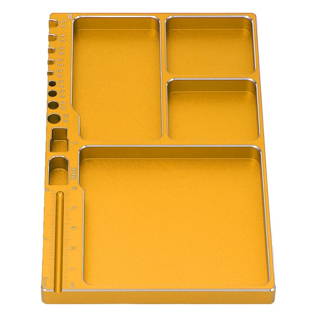 BANDEJA DE TORNILLO MAGNÍTICO DE ALEACITO DE ALUMINIO, ALMOHADILLA MAGNÉTICA DE ADSORCIO MAGNÉTICA DE TAMAÑA PORTÁL