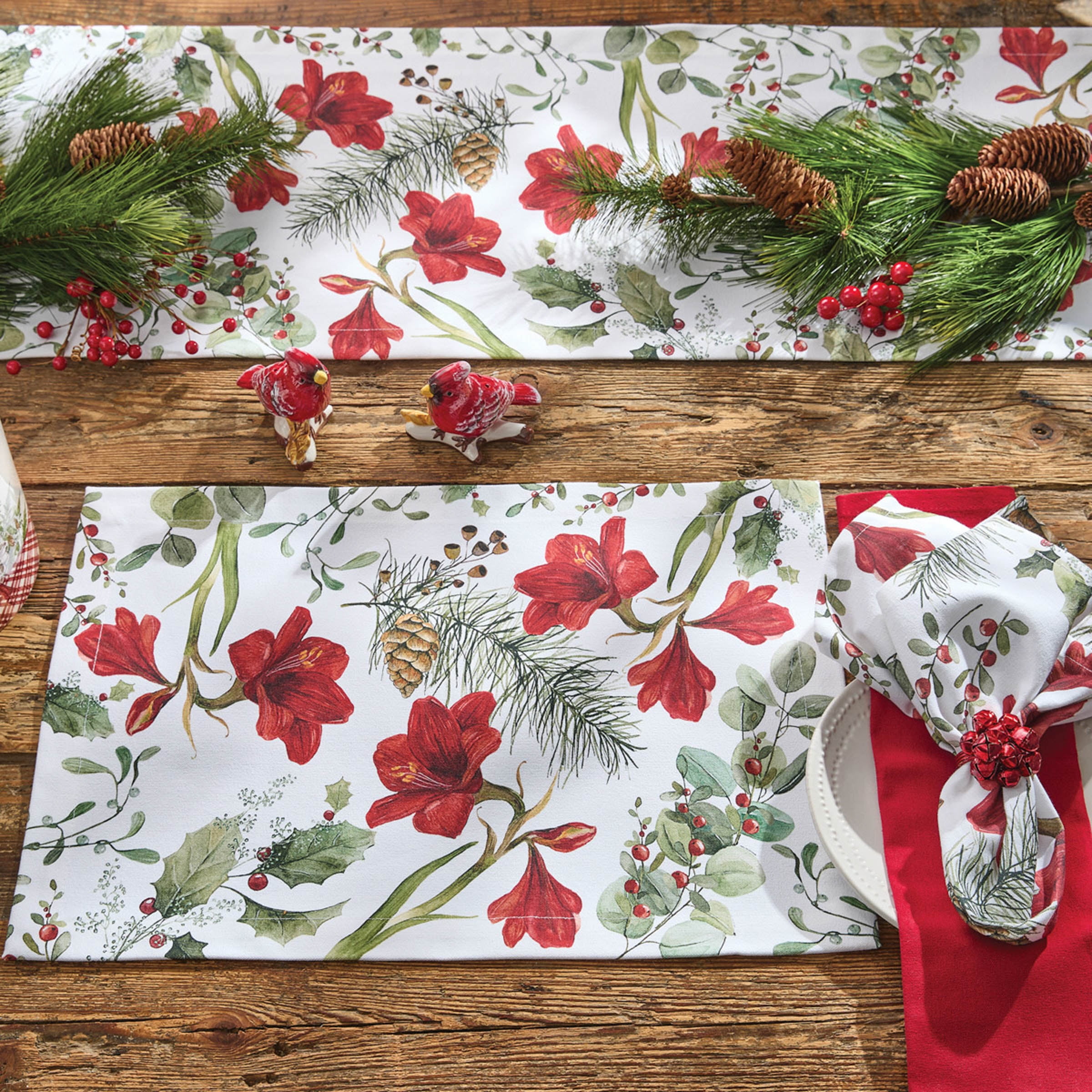 Park Designs Celebrate The Season Table Runner 13" X 54"