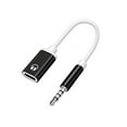 thumbnail image 1 of 3.5mm to USB C Headphone Jack Adapter Compatible with Phones Laptops Tablets, 1 of 8