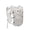 Grey, variant on CAIXIA Running Hydration Vest for Men Women, Hydration Backpack, Multiple Pocket Designs for Water Bottles/Bladders, Lightweight Breathable for Hiking, Climbing, Marathon Cycling