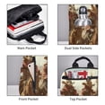 thumbnail image 3 of Xecao Western Rabbit Cowboy print Backpack For women men Aesthetic Lightweight Travel Daypack Simple Cute Backpack For Bookbag, 3 of 5