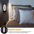 thumbnail image 3 of Lámpara De Pared De 8W, Luz Blanca Fría, 6000-6500K, Aplique De Pared, Carcasa Negra, Ac85-265V, Ip65, Clasificación Impermeable Para Balcón, Pasillo, Patio Vogacara HA017711-00, 3 of 7